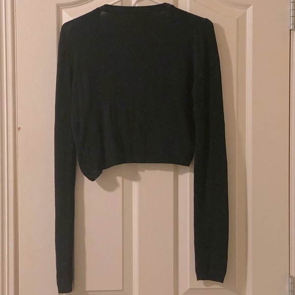 Urban Behavior Black Sequin Shrug - Picture 2 of 3